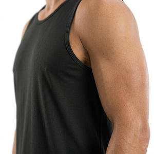 Camiseta sin Mangas para Hombre, Moda de Verano, Alta Calidad, Transpirable, Secado Rápido, Anti-Pilling, Algodón - Product Image 6