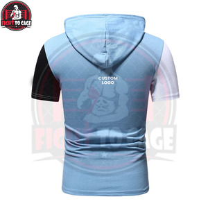 Sweat à capuche pour homme, confortable, tendance, nouveau style, mode automne, haute qualité, avec patchs personnalisés, cordon de serrage, manches mi-longues, couleur unie - Product Image 2