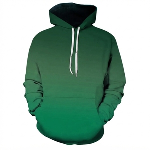 Sudadera con Capucha Unisex de Color Sólido, Corte Holgado, Informal, con Bolsillo, Estampado por Sublimación, 100% Algodón Tejido, Ropa de Otoño - Product Image 6