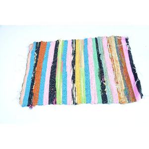 Alfombrilla de puerta de baño para decoración del hogar, alfombrilla India hecha a mano para el suelo, de colores, para decoración del hogar - Product Image 2