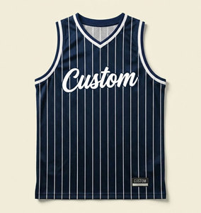 Maillots de basket personnalisés pour clubs et écoles, maillots de basket sans manches sublimés pour l'entraînement - Product Image 4