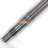 Kit de vis à billes SFU3205 C7 de précision avec écrou à billes + support d'extrémité BK25 BF25 pour machine CNC