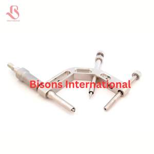 BISONS Kit d'instruments vétérinaires pour clous de fixation humérale, pour la chirurgie orthopédique des chiens et des chats, en acier inoxydable, certifié CE - Product Image 2