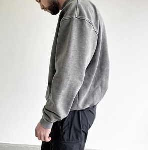 Sudadera Unisex Extra Grande de Cuello Redondo, Bordada, de Algodón y Poliéster de 300 g/m², en Colores Personalizados al por Mayor - Product Image 5