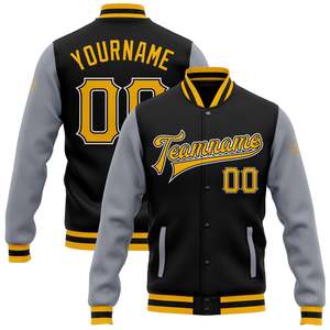 Custom Letterman Jacket Personalized Team Varsity Jacket Sublimated Bomber Jacket Baseball Fashion Streetwear Men Women Fleece - Product Image 4