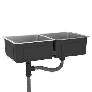 Fregadero de Cocina Hecho a Mano de Acero Inoxidable - Product Image 3