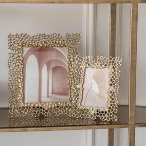 Cadre photo décoratif moderne en métal pour décoration intérieure de luxe, élégant cadre photo en métal pour cadeau de mariage, décoration de la maison - Product Image 4