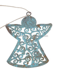 Christmas <b>Silver</b> Handcrafted Metal <b>Ornaments</b> of Iron Lanterns and Gold & <b>Silver</b> Festival Decorative Lantern <b>Ornaments</b> - Product Image 2