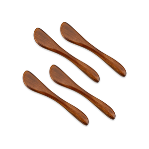 Couteau à confiture réutilisable en bois vintage, spatules à fromage et beurre, prix de gros direct usine du Vietnam - Product Image 1