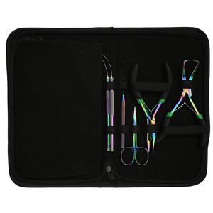 Kit d'extensions capillaires professionnel avancé pour salon avec composants métalliques - Application, installation et ajustement complets - Product Image 1