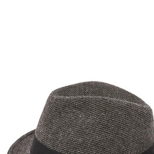 หมวกเฟโดราสั่งทำพิเศษ 100% โพลีเอสเตอร์ สไตล์ลำลอง แฟชั่น 2025 ขายส่ง คุณภาพสูง หมวกเฟโดรา 100% สั่งทำพิเศษ สไตล์แฟชั่นสำหรับผู้ชาย - Product Image 4