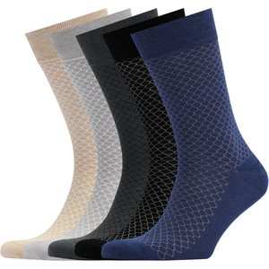 Calcetines de Moda 2026, Color Beige Sólido, 100% Algodón, Transpirables, Tejidos, para Adultos, Uso Diario Informal, Calcetines Deportivos para Primavera - Product Image 3