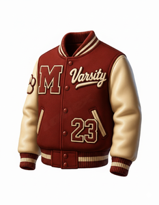 Blouson universitaire de baseball pour homme, personnalisé, imperméable, respirant, à capuche, en laine, style sportswear, streetwear, décontracté, à fermeture frontale - Product Image 2