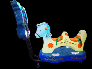 Caballo Mecánico de Dos Plazas MP5 de Calidad de Exportación para Niños, Equipo de Juegos para Interiores, Disponible al Mejor Precio - Product Image 3