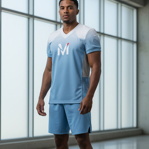 ชุดยูนิฟอร์มอเมริกันฟุตบอลดีไซน์ใหม่ โลโก้สั่งทำพิเศษ เสื้อเจอร์ซีย์ระบายอากาศได้ดี ผ้าตาข่าย ชุดฝึกซ้อมสำหรับทีมมืออาชีพ - Product Image 6