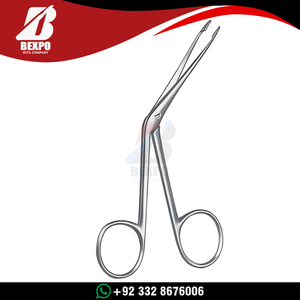 Nasal Polypus and Septum Forceps 14.5 cm Curved Stainless Steel ENT Surgical Instrument Serrated Jaws <b>Precision</b> <b>Tool</b> - Product Image 2