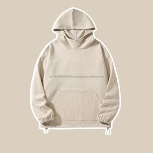 Sweat à capuche oversize décontracté personnalisé, respirant et imperméable avec col imprimé pour la saison automne-printemps - Product Image 4