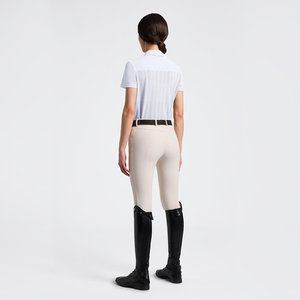 High Quality 4way Stretch Horse Riding Equestrian Shirt Top <b>Base</b> <b>Layer</b> Competition Show Shirt Polo in Soft Feel Technical Fabric - Product Image 2