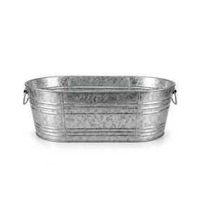 Bac ovale en fer galvanisé de 16 gallons - Product Image 2