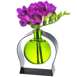 Jarrón de Flores de Hierro de Diseño Costero Ecológico de Alta Demanda, Soporte Premium para Arreglos Florales al por Mayor - Product Image 4