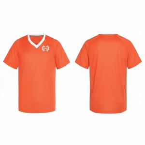 Maillot de rugby unisexe, design personnalisé, coutures renforcées pour les sports de contact, panneaux en mesh respirant, manches courtes, 100% polyester, compétitif - Product Image 1