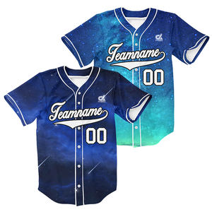 Camiseta de Béisbol Personalizada 2025 para Hombre, Negra, con Botones, Camisa Deportiva con Logotipo Bordado, Uniforme de Equipo, Venta al Por Mayor - Product Image 4