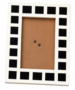 Cadre photo rectangulaire en MDF, design moderne fait main, personnalisable, à suspendre au mur ou à poser sur table - Product Image 4