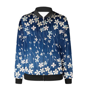 Solid Color Breathable Women Printing Varsity <b>Jackets</b> Relaxed Wear For Urban Fashion And Leisure Activities - Product Image 1