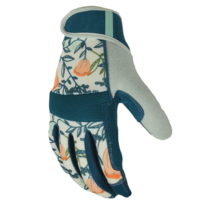 Manufacture Sublimation Flowers Design Gardening <b>Gloves</b> Leather Non Slip Grip Yard Working And Landscaping <b>Gloves</b> - Product Image 3