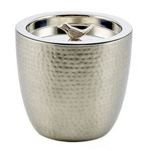 Seau à glace en métal artisanal pour champagne, vin, bière, bar à domicile, restaurant, hôtel, fête, accueil, accessoires pour boissons, collection - Product Image 1