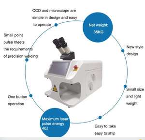Máquina de Soldadura Láser para Joyería, Anillos de Oro y Plata, 150W, Mini Máquina de Soldadura Láser de Escritorio - Product Image 2