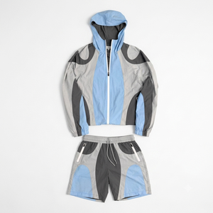 Conjunto de Pantalones Cortos de Nailon con Cierre de Alta Calidad, Corte Holgado, Transpirable, Ropa Deportiva de Verano para Actividades al Aire Libre, Conjunto de Dos Piezas, Tejido de Poliéster Seco - Product Image 6