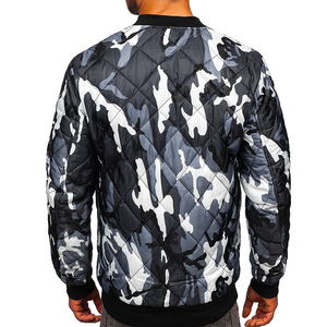 Hot Sale Bomber <b>Jacket</b> For Men <b>Lightweight</b> Long Sleeve Zipper Up Warm Winter <b>Casual</b> Wear Men's <b>Jackets</b> - Product Image 2