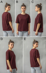 T-shirts surdimensionnés personnalisés avec logo OEM pour hommes, manches courtes, 100% coton, coupe ample, col rond, respirants, t-shirts de jogging pour hommes - Product Image 6