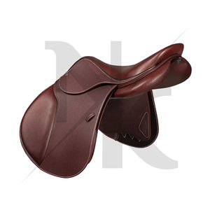 อานม้ากระโดดคุณภาพสูงแบบอังกฤษ พร้อมเบาะนั่งลึกตามหลักสรีรศาสตร์ ผลิตจากหนังแท้ ทนทาน ผลิตภัณฑ์สำหรับแข่งม้าจากอินเดีย - Product Image 4