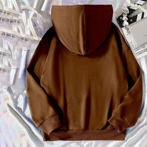 Sweat à capuche premium à manches longues avec strass, logo personnalisé, nouveau, en coton mélangé, look vintage, sweat à capuche personnalisé avec strass - Product Image 2