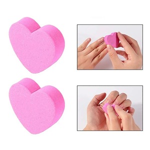 Lima de uñas de esmeril rosa de doble cara, grano 100, duradera, reutilizable, mini pulidor para manicura y cuidado de uñas - Product Image 1