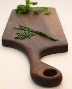 Planche à découper en bois d'acacia naturel de qualité supérieure, grande planche à découper pour la viande, les légumes, les fruits, avec rainure pour les jus, écologique - Product Image 3