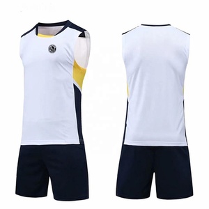 Sublimación personalizada secado rápido transpirable 100% poliéster 240g uniformes de voleibol OEM directo de fábrica al por mayor pedido de equipo a granel - Product Image 2