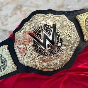 Ceintures de championnat de lutte mondiale personnalisées pour adultes, plaques métalliques de titre, épaisseur 4MM 6MM, sangle en cuir - Product Image 5