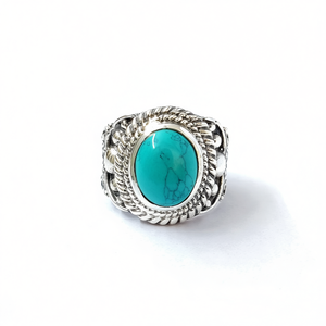 <b>Turquoise</b> Fashion <b>Ring</b> 8.9 Grams - Product Image 2