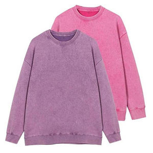 Sweat à capuche boutonné délavé à l'acide pour l'hiver, style urbain, haute qualité, effet vieilli, 380 GSM, anti-rétrécissement, décontracté - Product Image 5