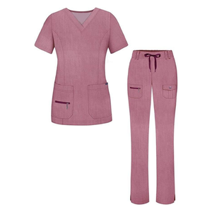 Vente chaude gommages ensembles uniforme hôpital vêtements médicaux style de conception à la mode sportif pour les femmes SaoMai fabricant-ODM/OEM - Product Image 1