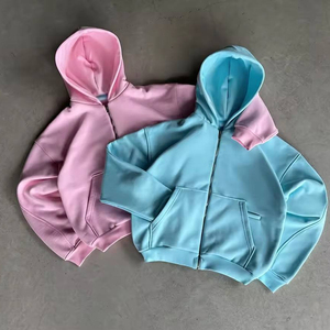 Full Customized Men Tracksuit For Online Sale Easy Wear Hooded Casual Men Winter Wear Zipper Tracksuit Set - Product Image 2