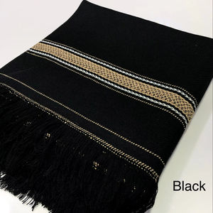 Châle Hazroo en laine, uni, long, traditionnel, tissé à la main, chaud, pour l'hiver, pour hommes, tissu doux, usage formel et décontracté - Product Image 2