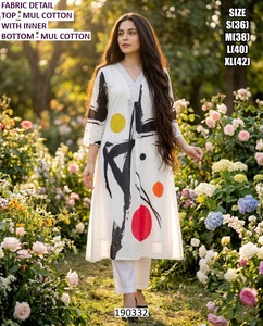 Royal Bloom brown <b>Kurti</b> - Product Image 5