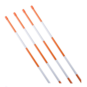 Estacas Duraderas para Señalización, Estaca Flexible de Fibra de Vidrio para Quitanieves con Cinta Reflectante - Product Image 1