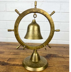 Nautical Bell Navigator Inspired Ornament for Seafaring Displays Coastal Decorative Arrangements and Marine Theme Interiors - Product Image 6