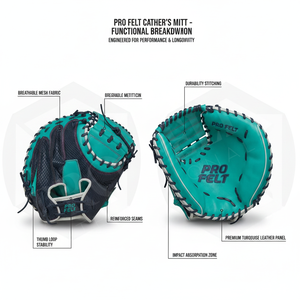 Waterproof Custom Embroidery Logo Leather <b>Baseball</b> Catcher Mitt <b>Glove</b> Soft Palm Durable Training Game Sports Equipment <b>Gloves</b> - Product Image 2