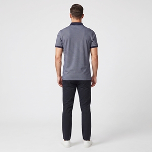 T-shirt en jersey 100 % coton de haute qualité, tricoté uni, brodé, séchage rapide, décontracté, manches courtes, boutonné, logo personnalisé sur le devant, service OEM - Product Image 3